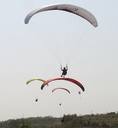 Paragliding Bali Starting